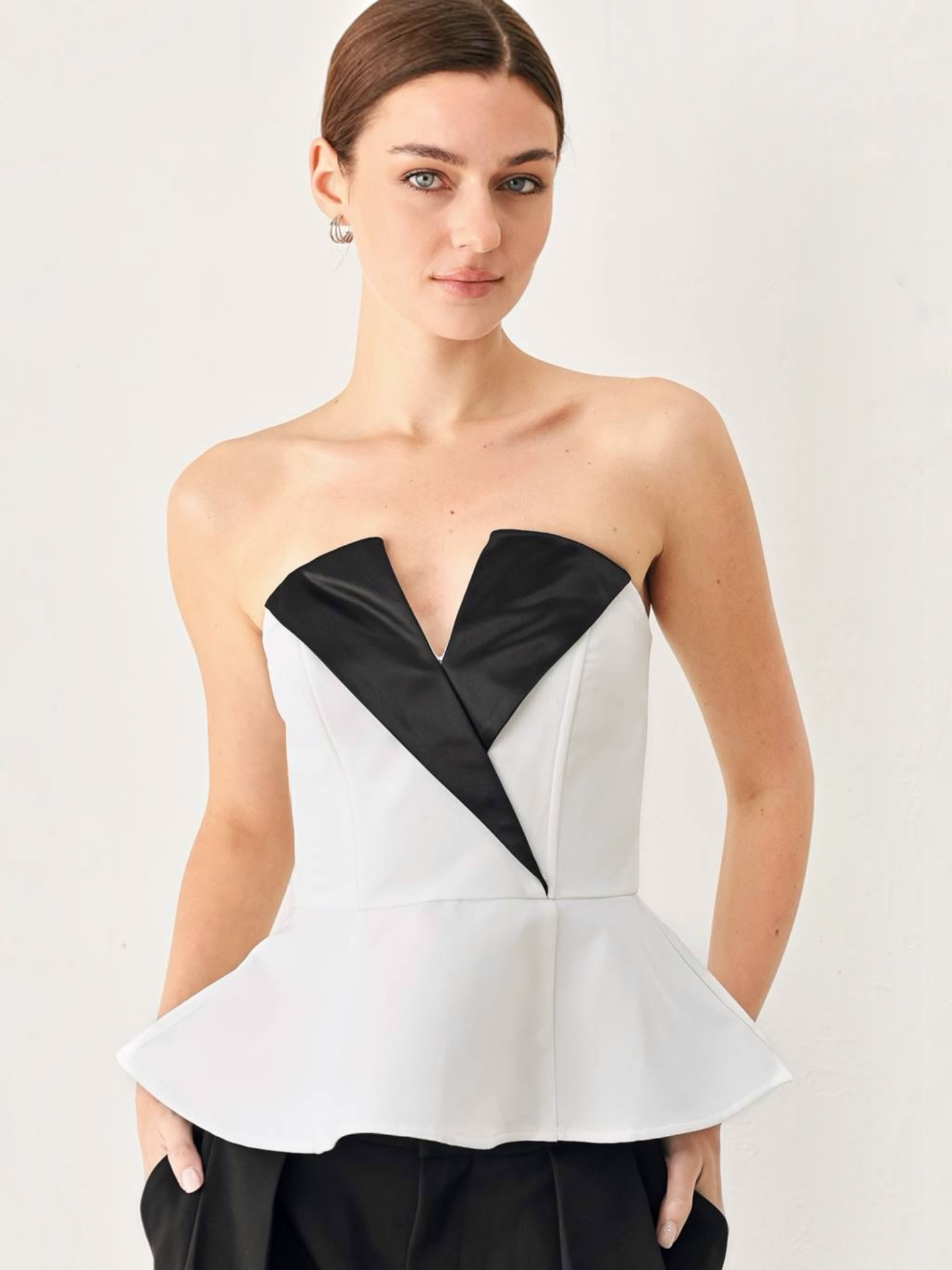 Ximena Woven Tube Top