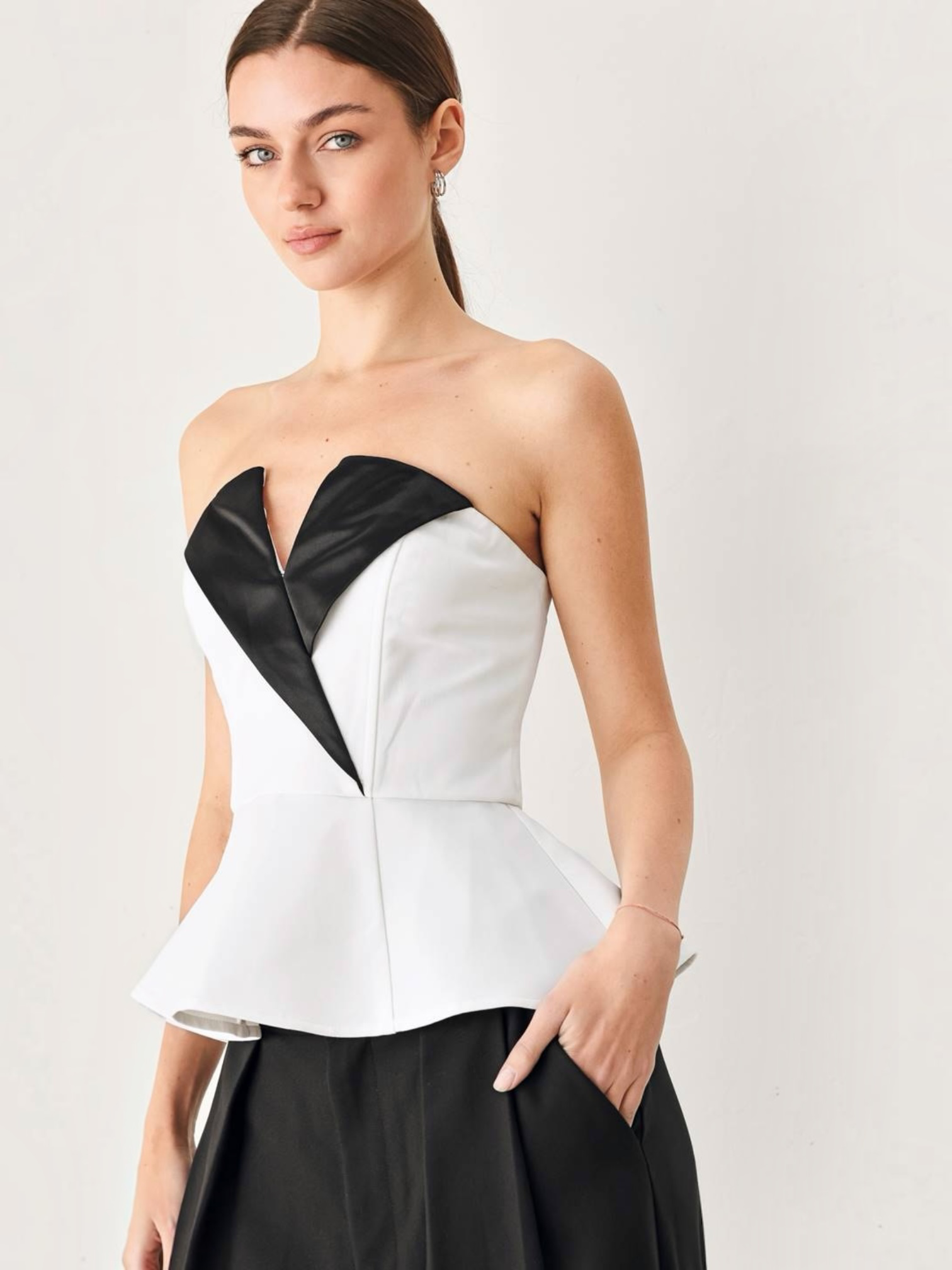 Ximena Woven Tube Top