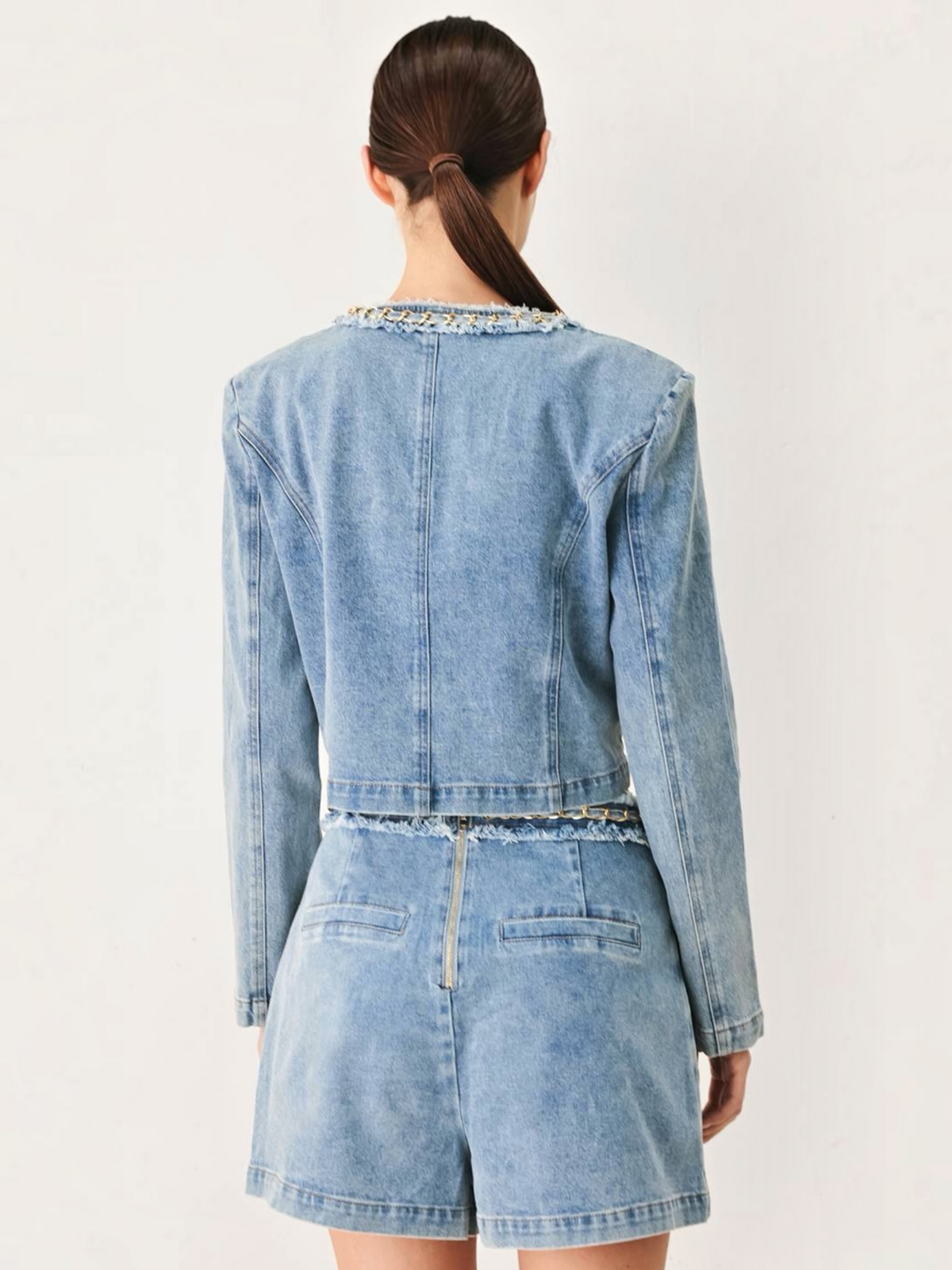 Amanda 2 Piece Denim Set