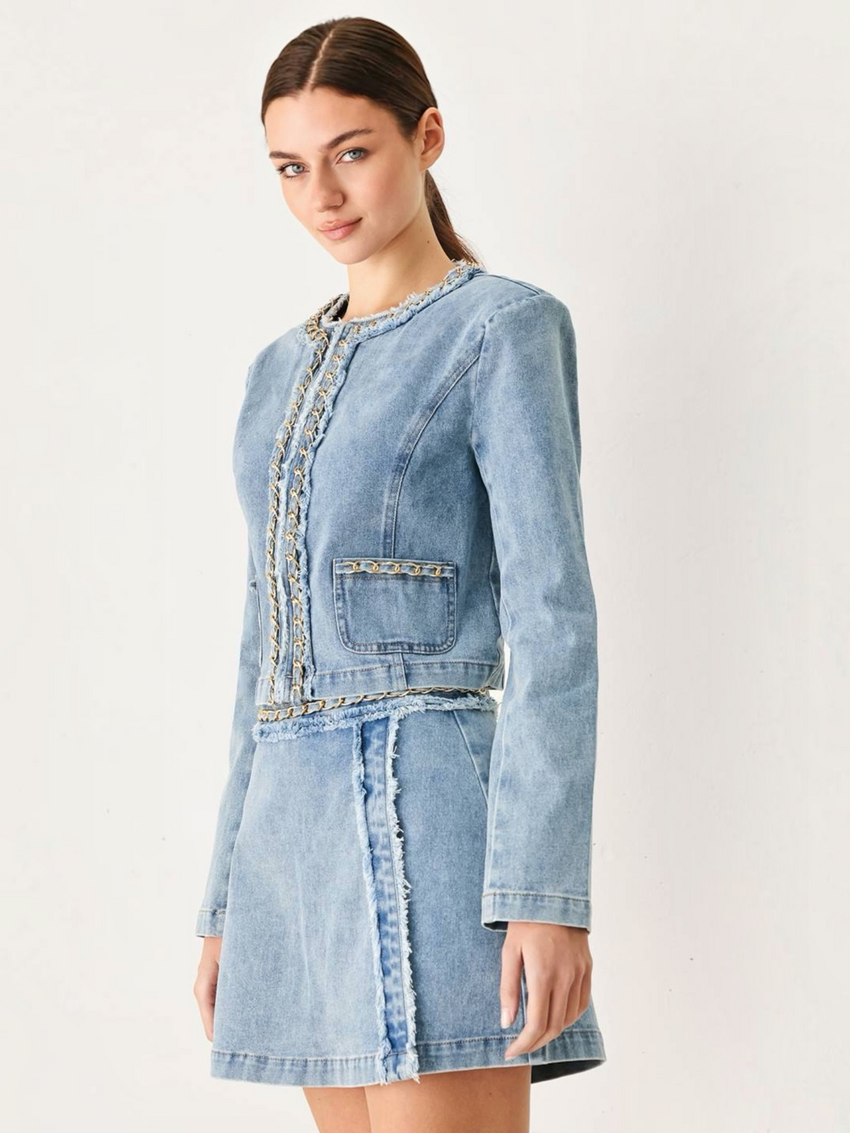 Amanda 2 Piece Denim Set