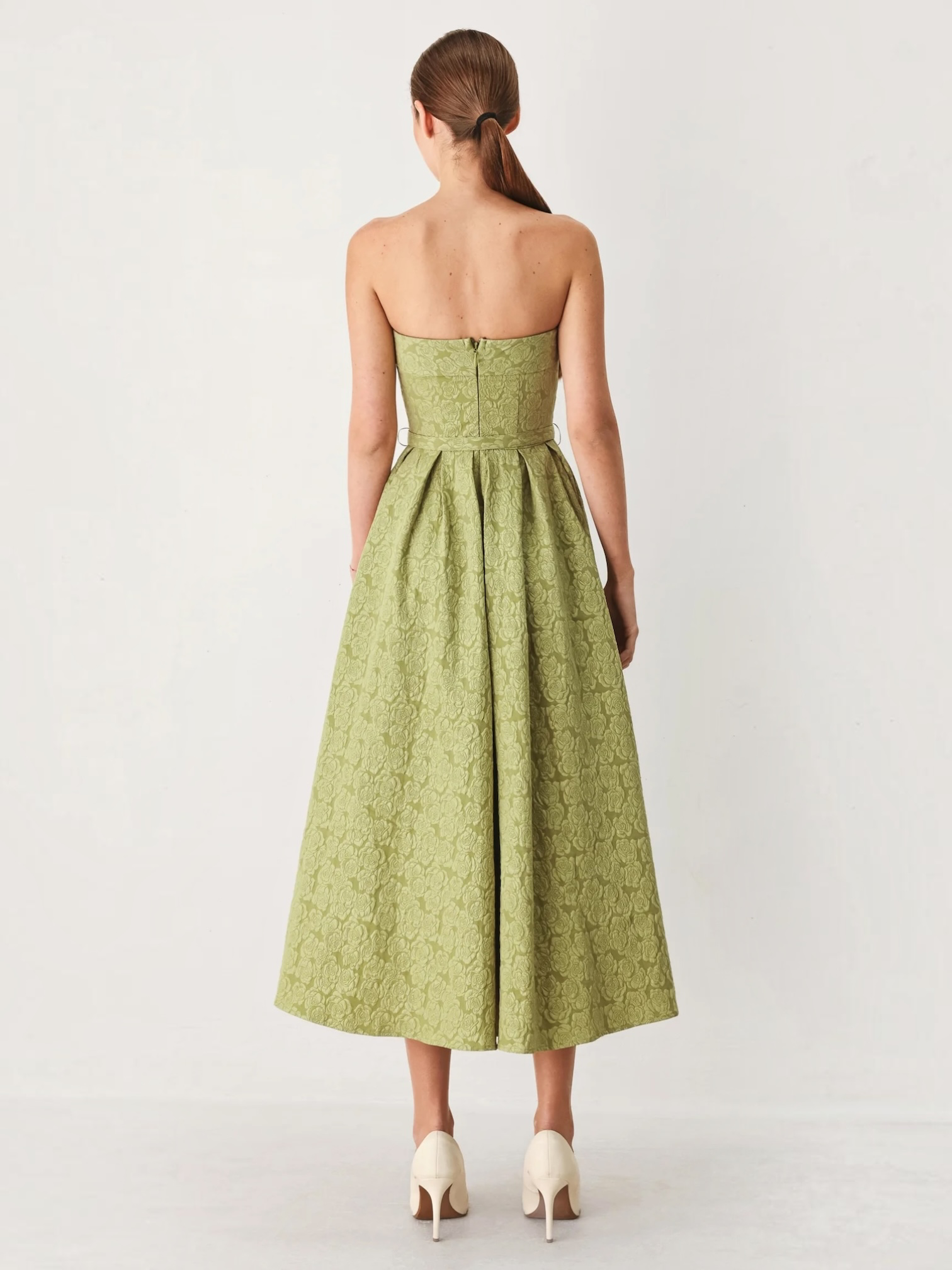Leila Rossette Midi Dress