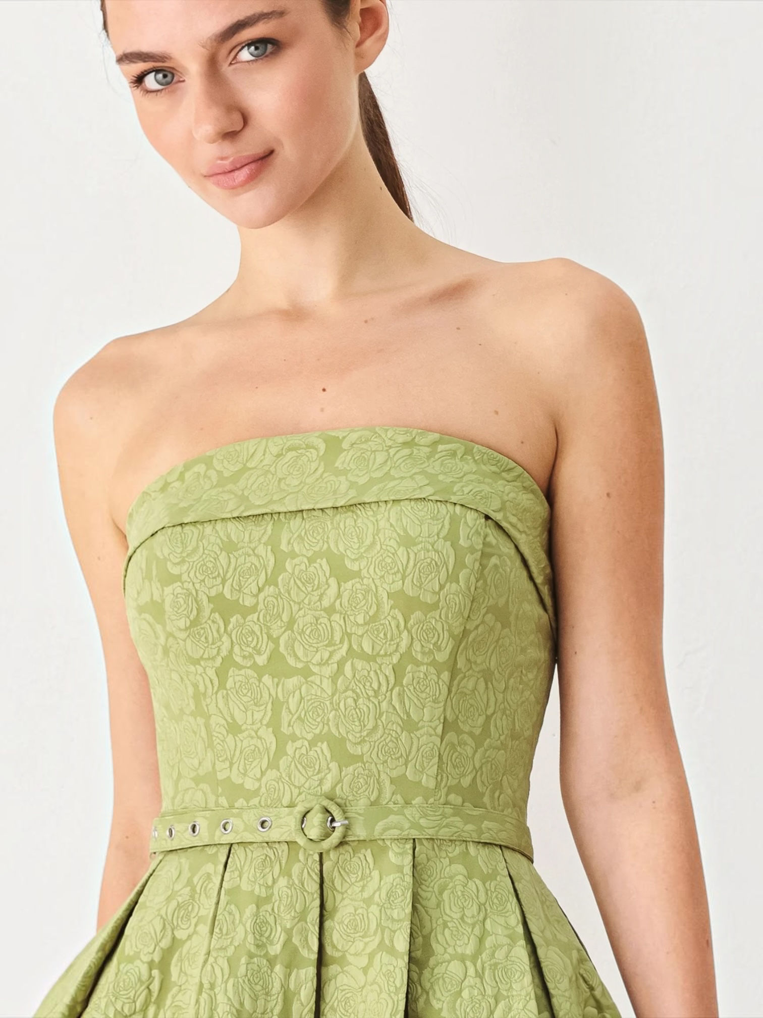 Leila Rossette Midi Dress
