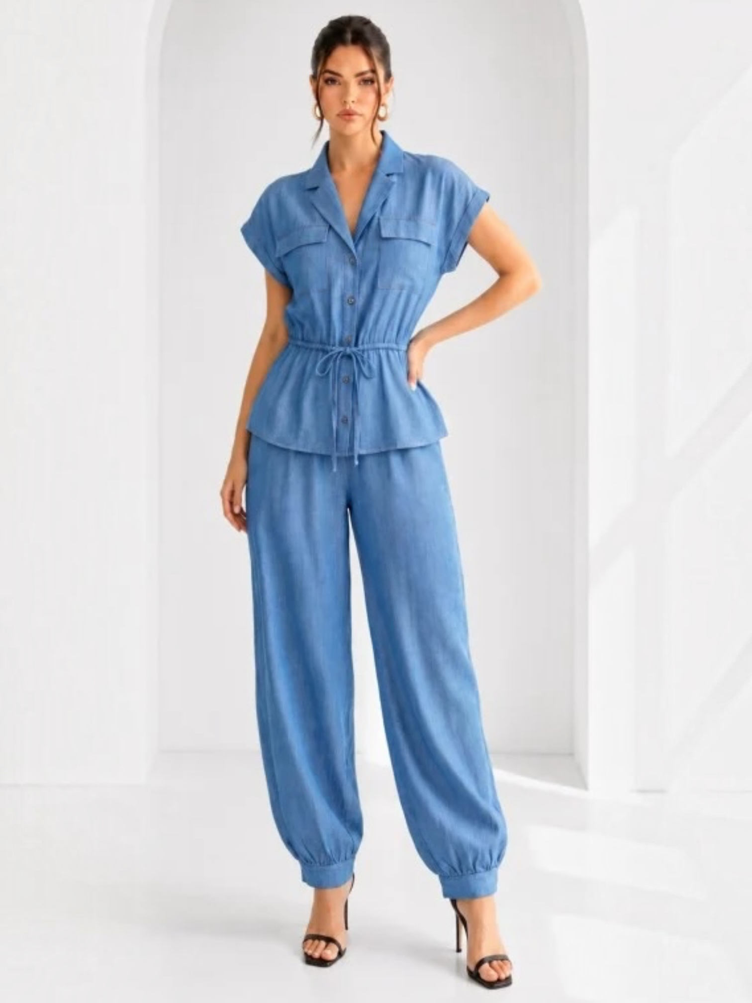 Elena Top and Pants Set