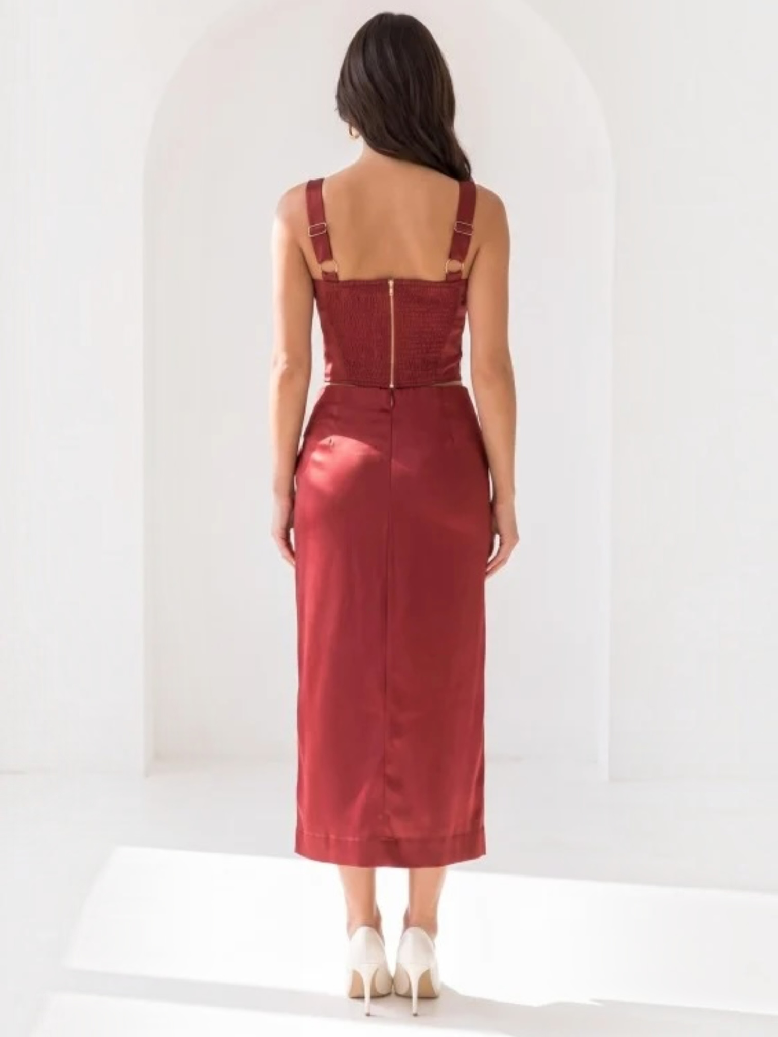 Johanna Top and Skirt Set