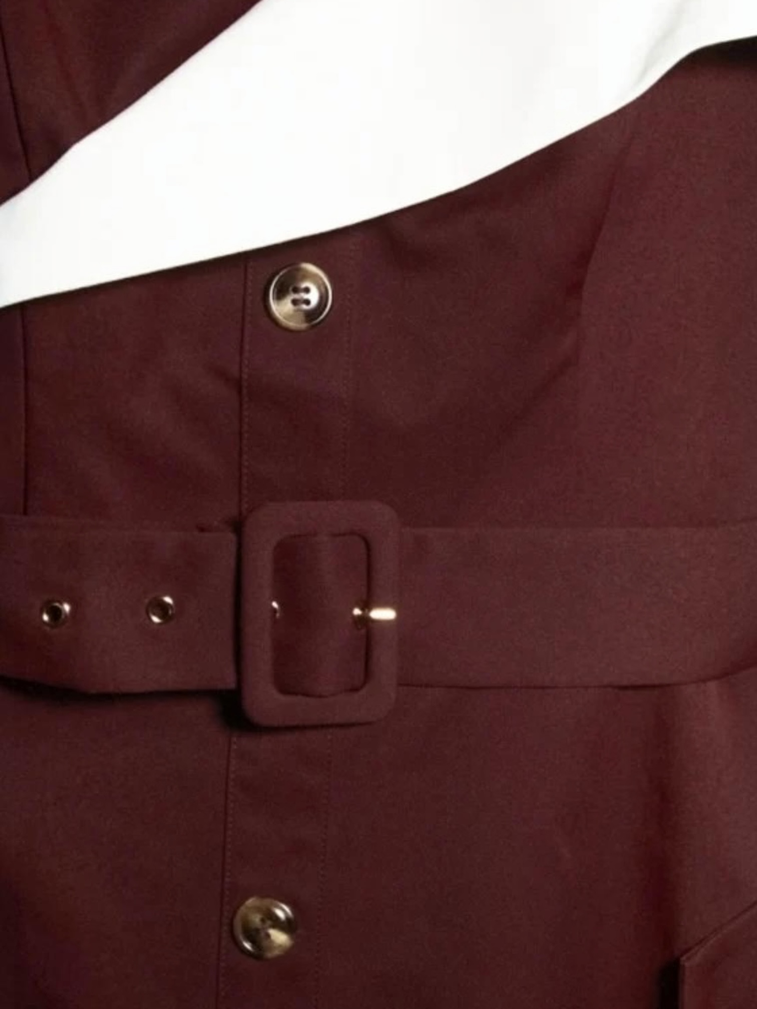Amber Midi Burgundy Dress